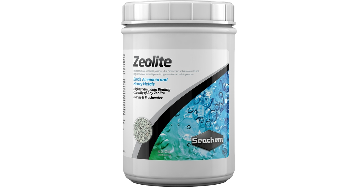 SEACHEM Zeolite 2 L fixateur d'ammoniac et des métaux lourds pour